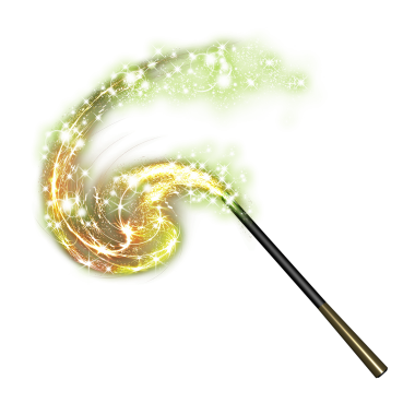 —Pngtree—shining light effect magic wand_5499168